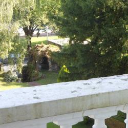 Vue du jardin, depuis la terrasse