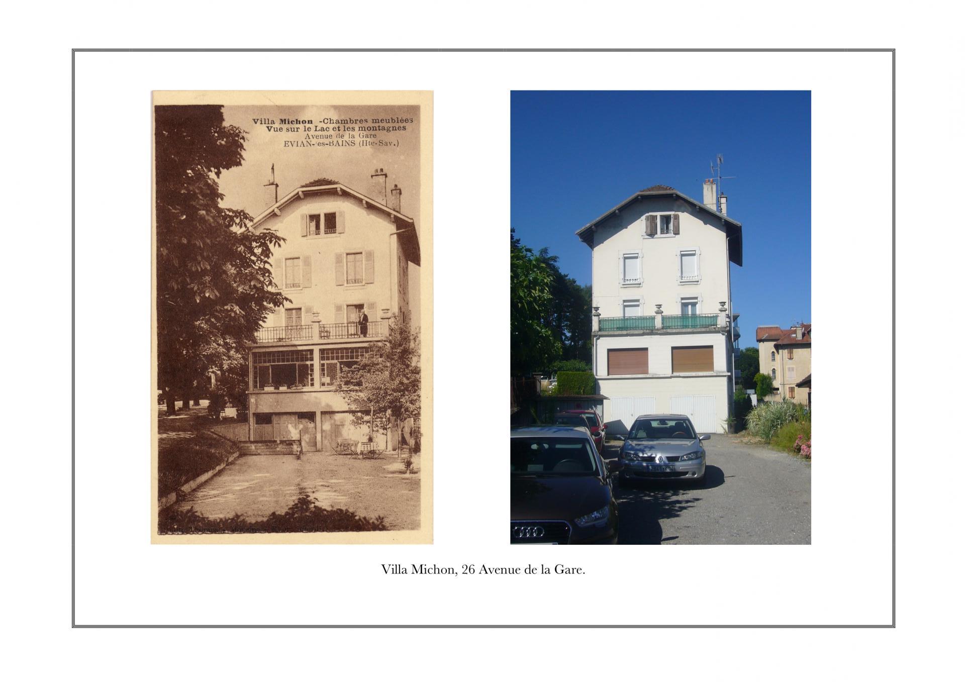 Villa Michon, 26 avenue de la Gare