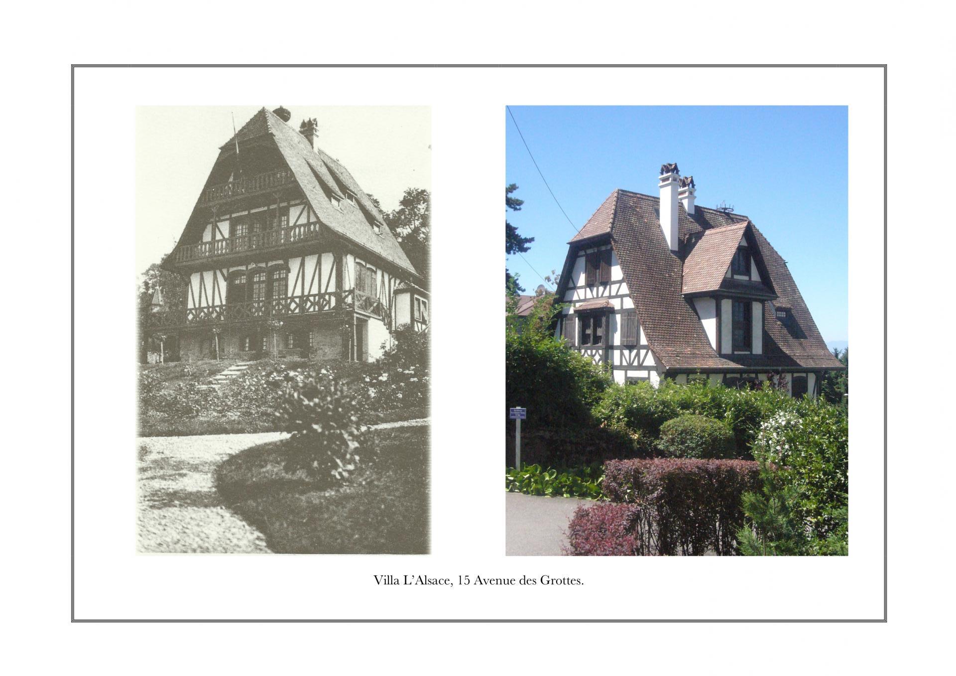 Villa L'Alsace, 15 avenue des Grottes
