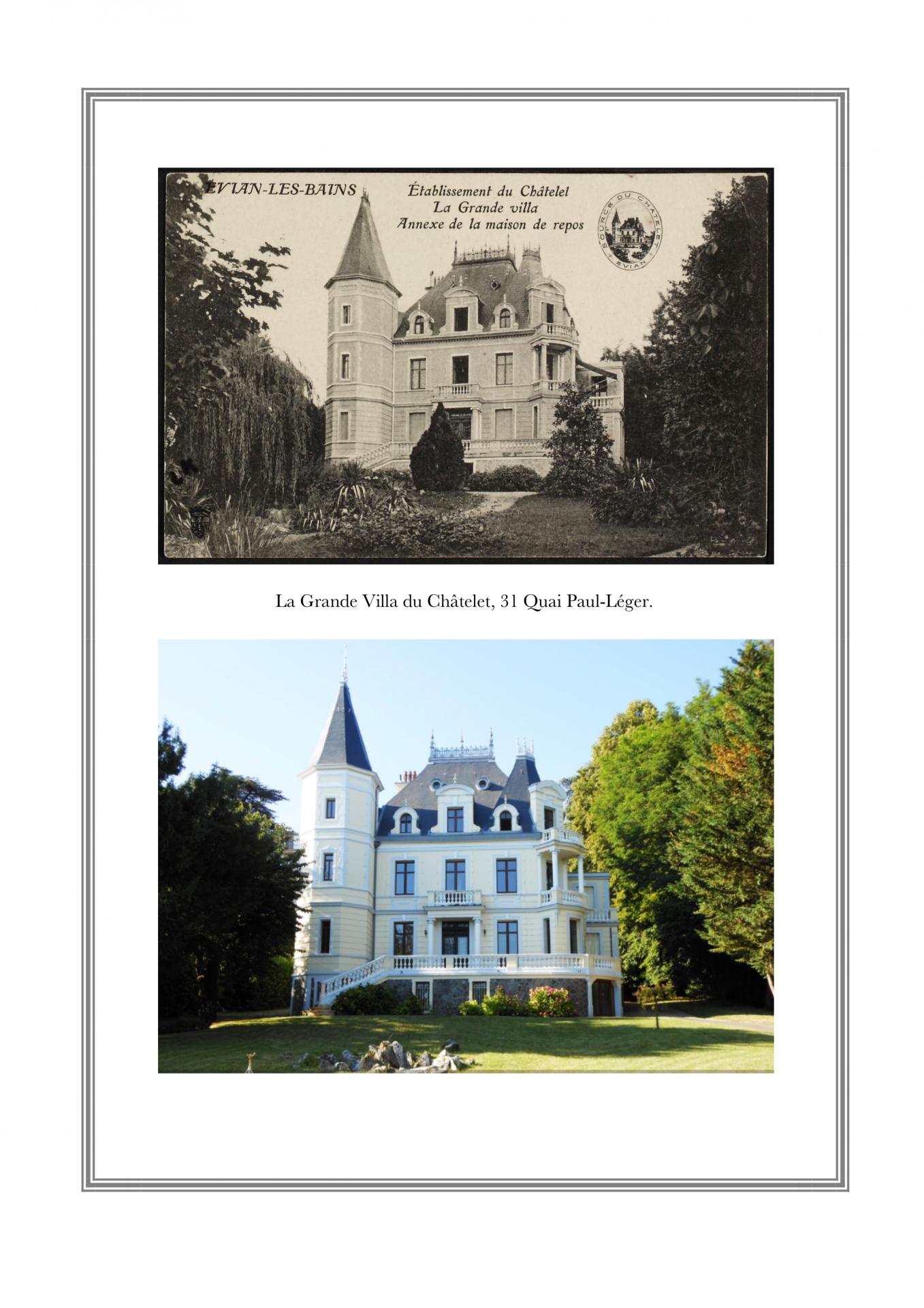 Villa du Châtelet, 31 Quai Paul-Léger
