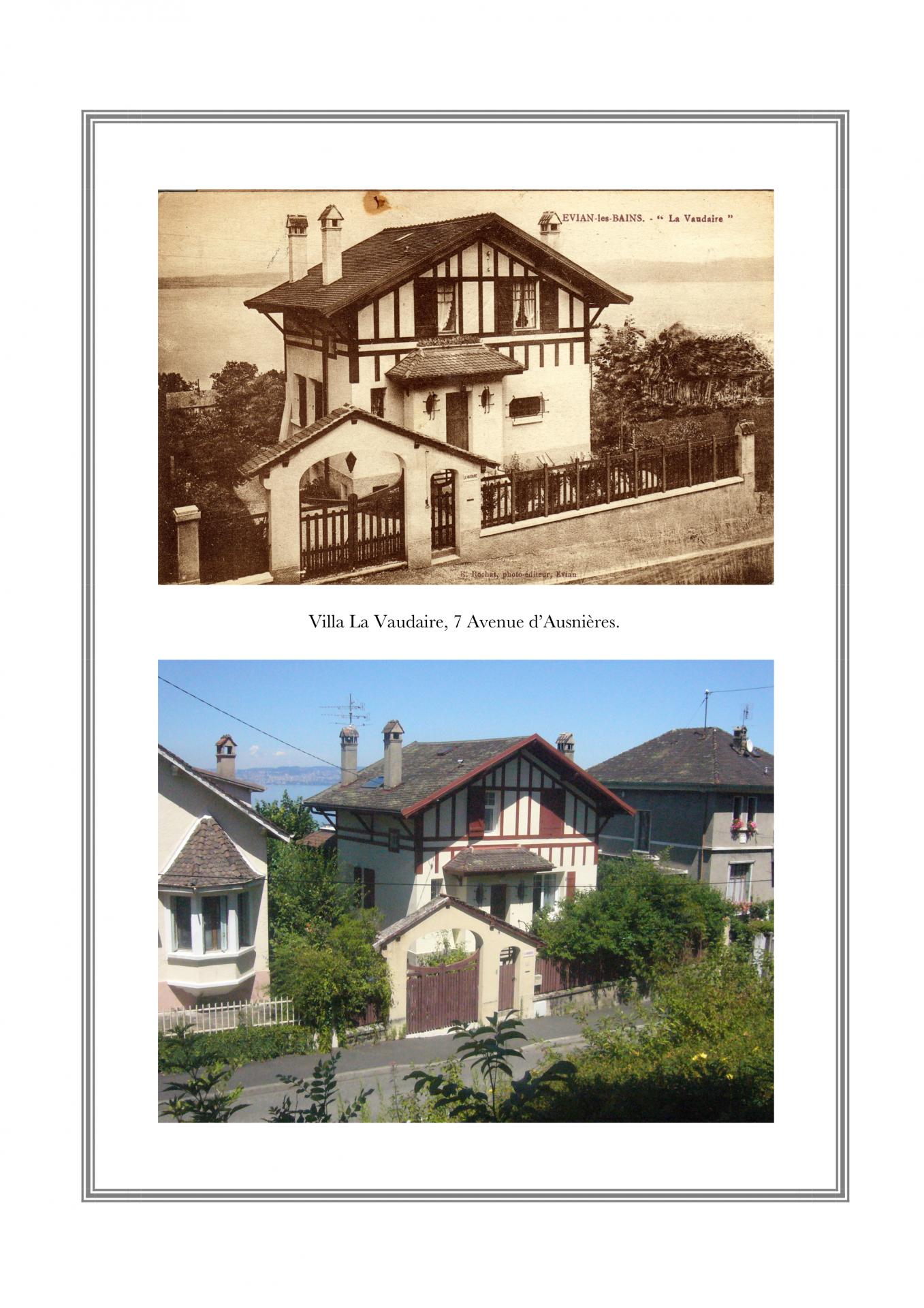 Villa La Vaudaire, 7 avenue d'Ausnières