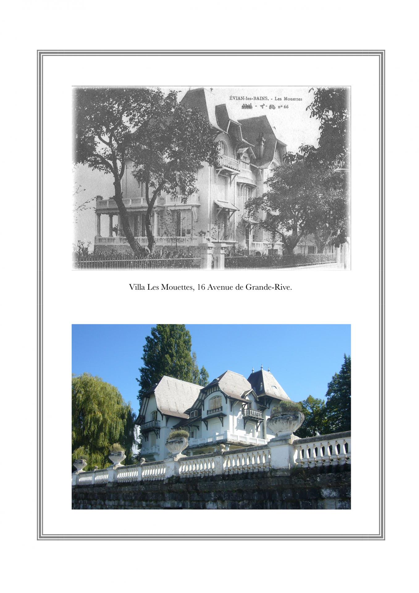 Villa Les Mouettes, 16 avenue de Grande-Rive