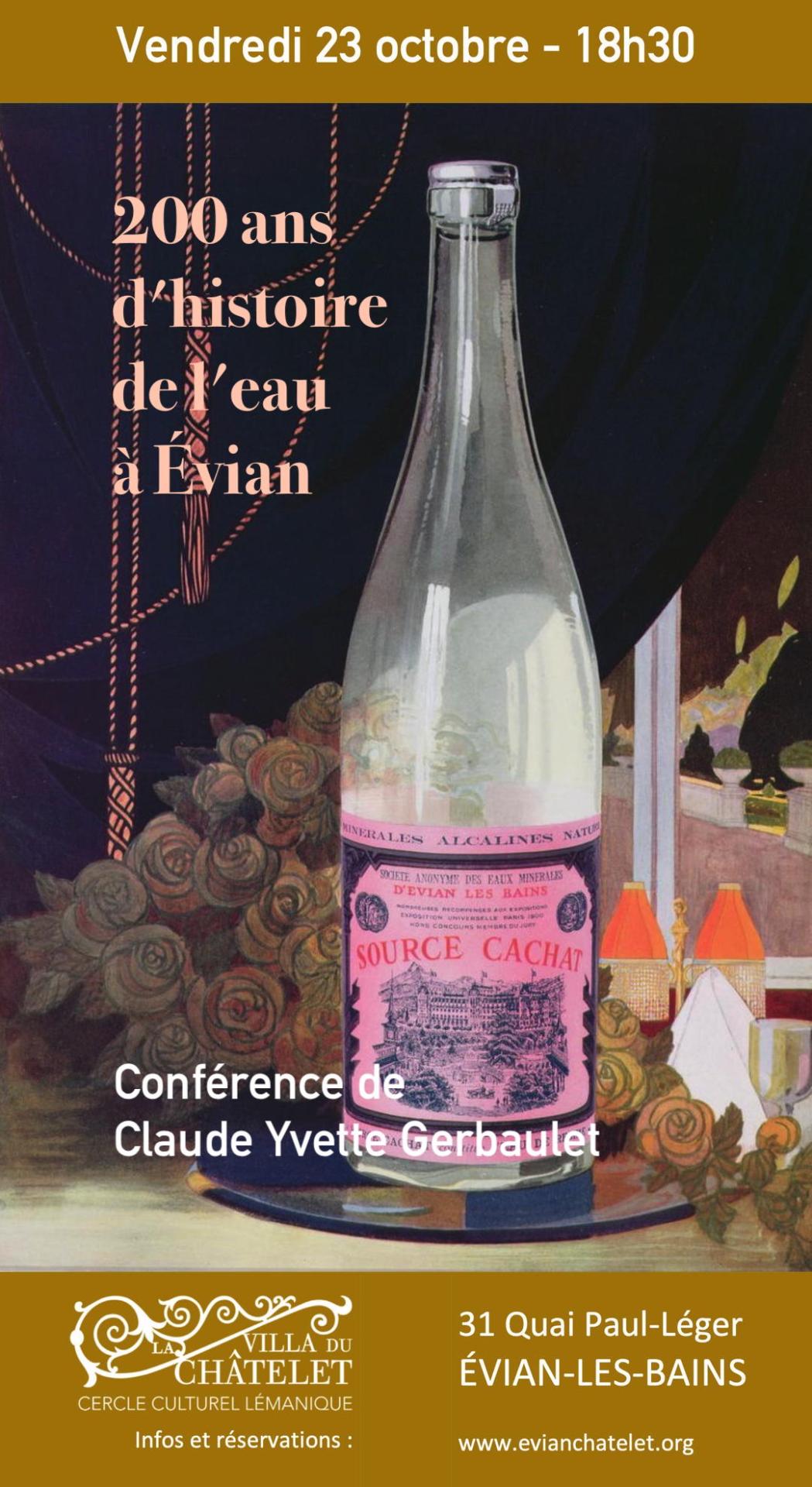 Affiche conference 23 octobre