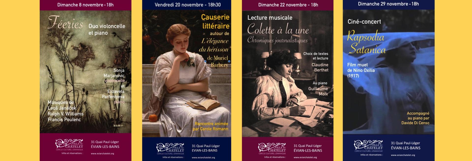 Bandeau activités novembre 2026